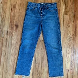 Levi wedgie fit straight jeans